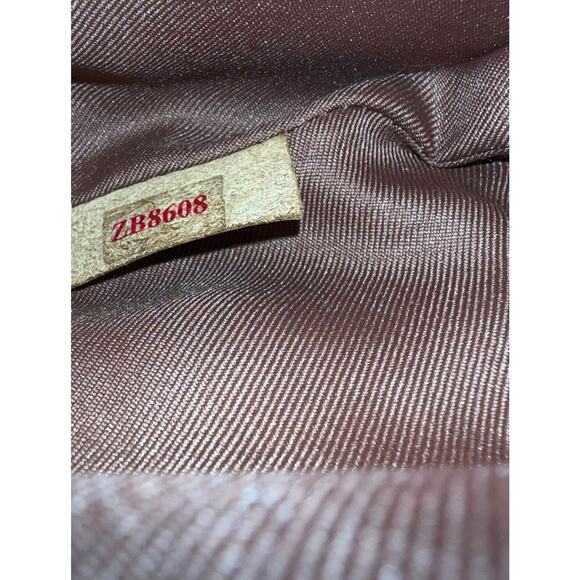 FOSSIL vintage bamboo leather bag - Picture 8 of 12